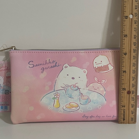 Sumikko Gurashi Shirokuma Random Moments Flat Pouch - Picture 8 of 8